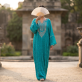 Free Size Elegant Silky Jacquard Kaftan Collection 10