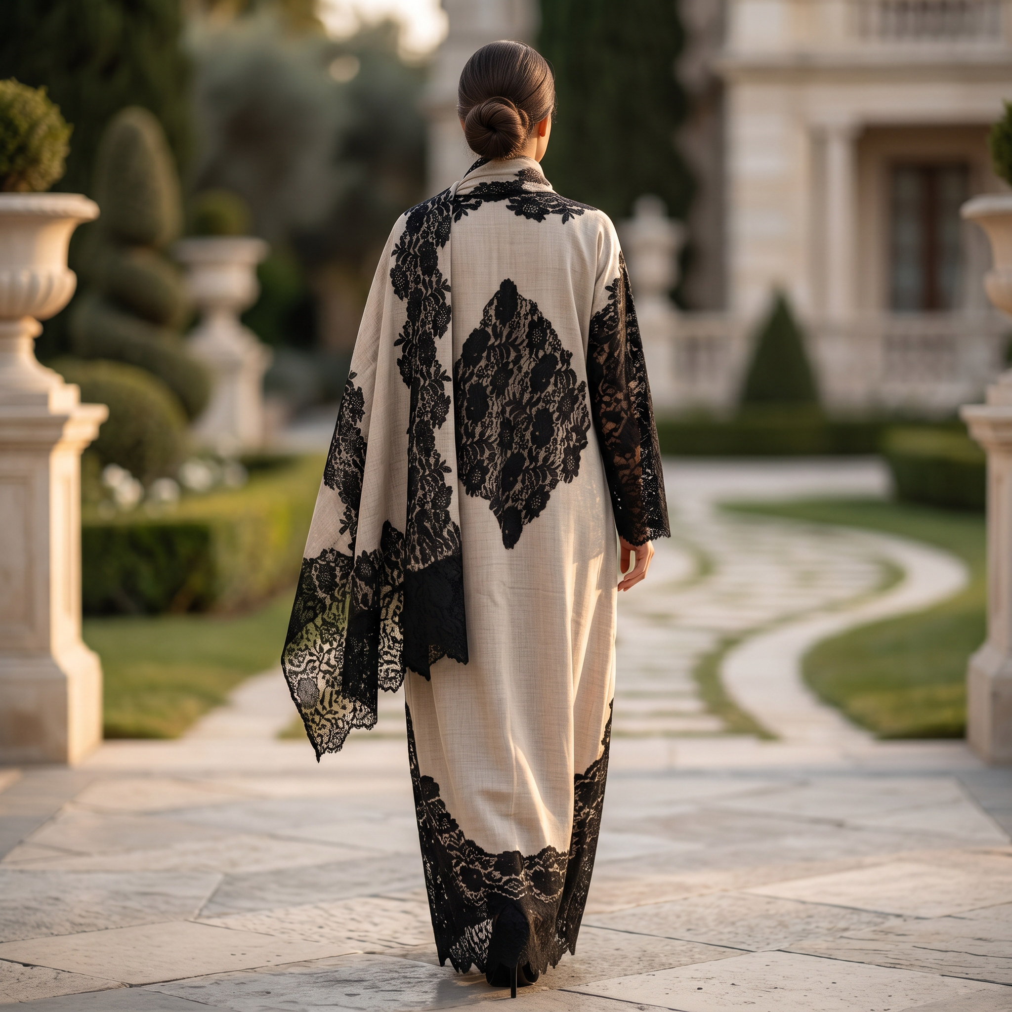 Kashmere Bisht With Sheila 58" Length