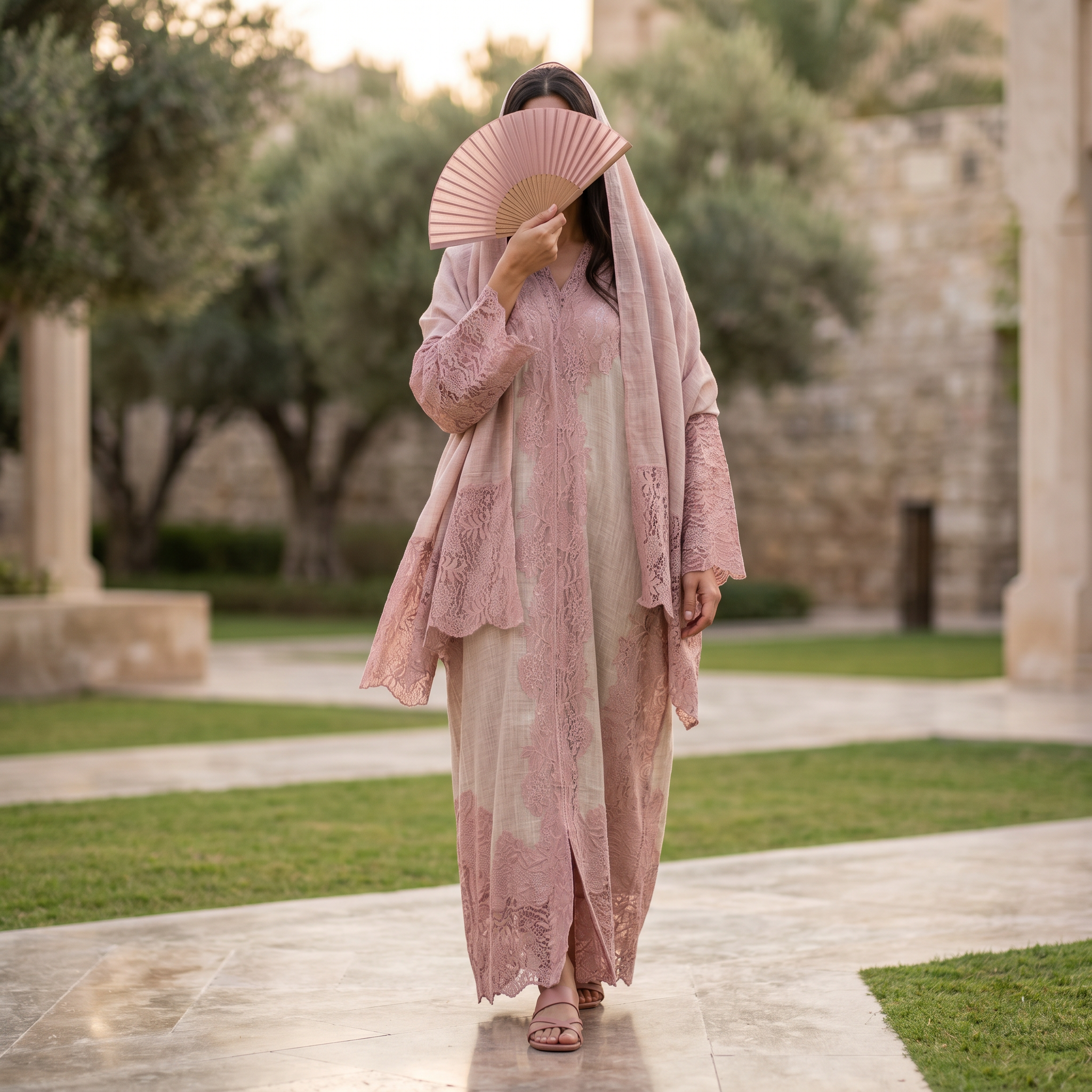 Kashmir Bisht With Sheila 56" Inches Length