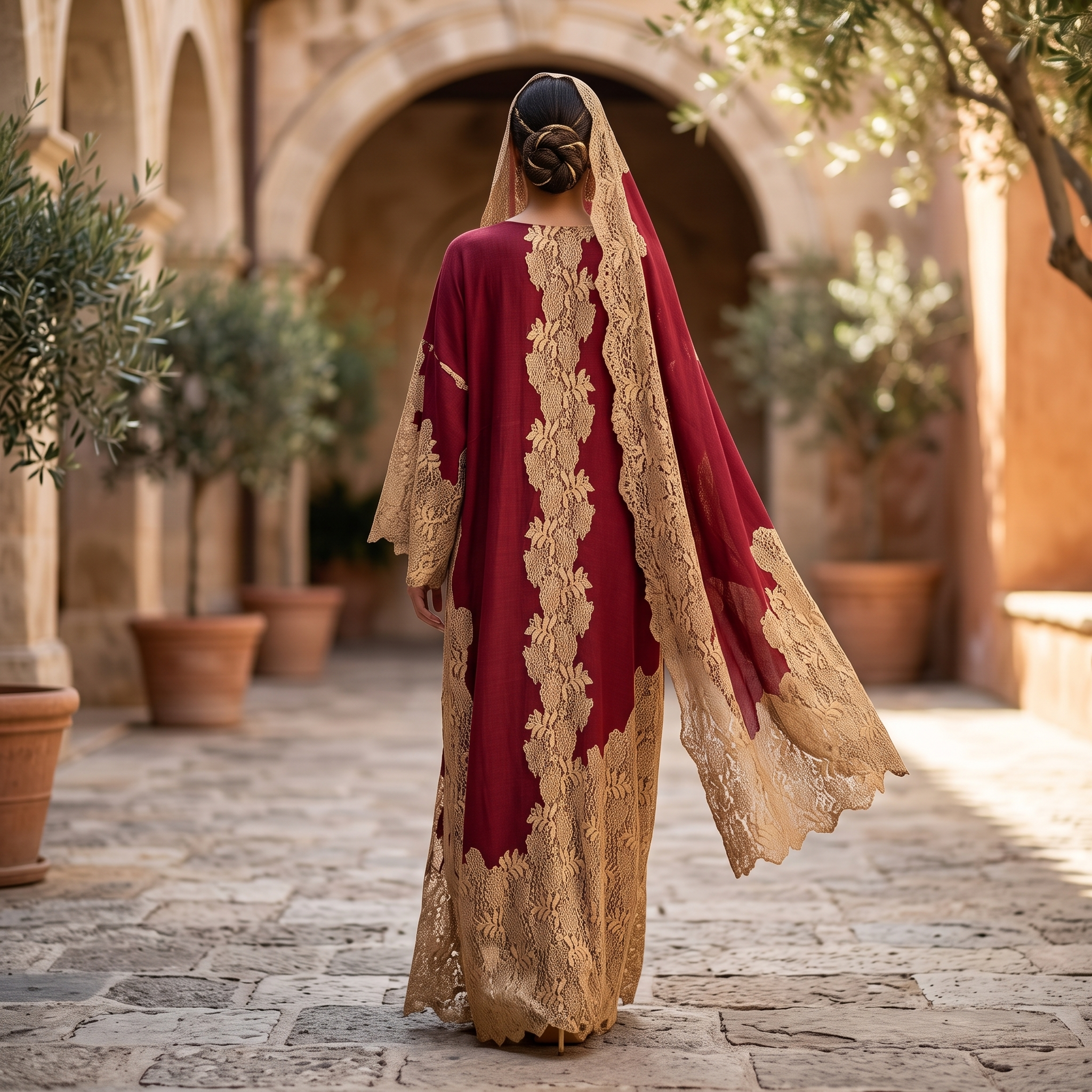 Kashmir Bisht With Sheila 58" Inches Length