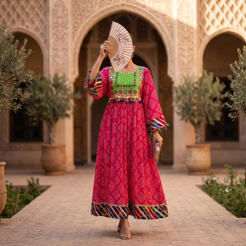 S-M Banjara Special Dress Length 53" Inches