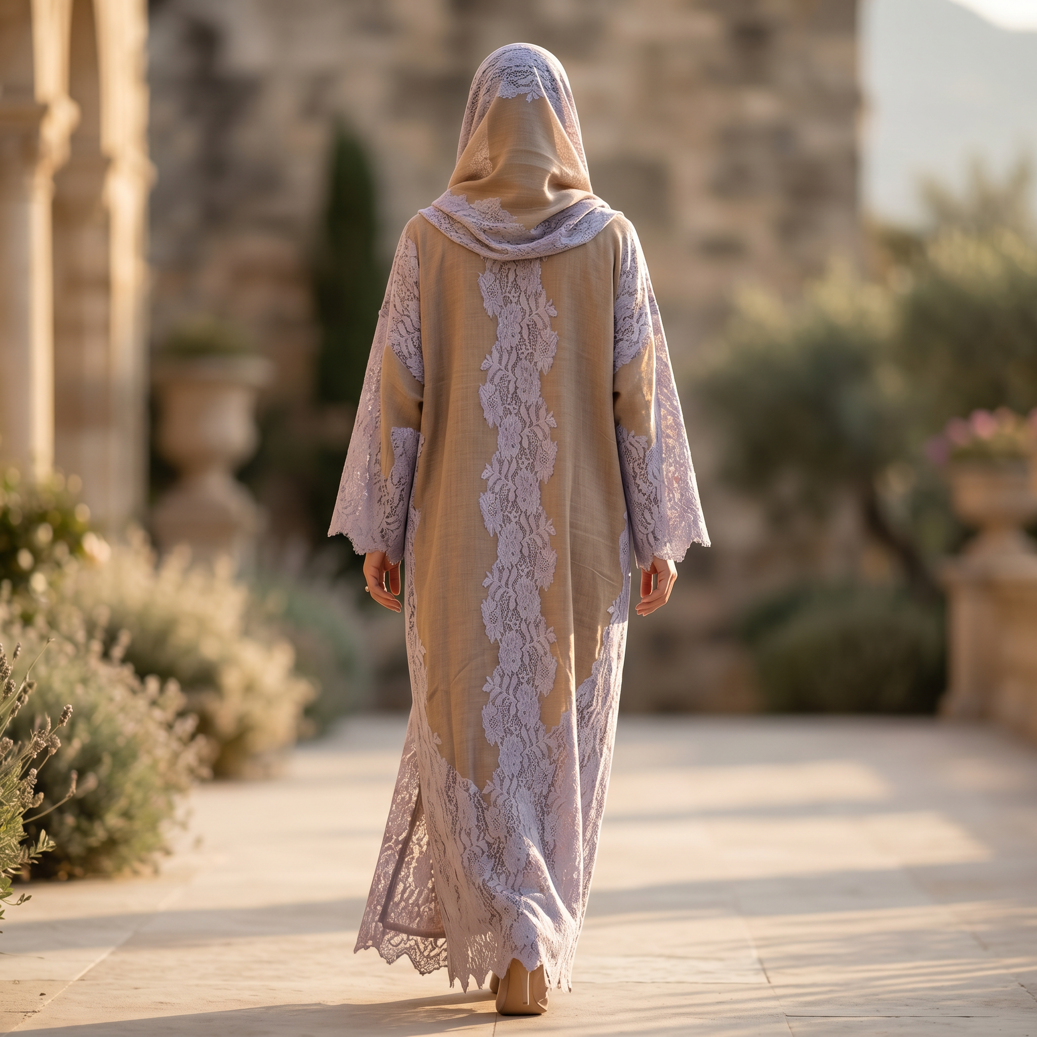 Kashmir Bisht With Sheila 54" Inches Length