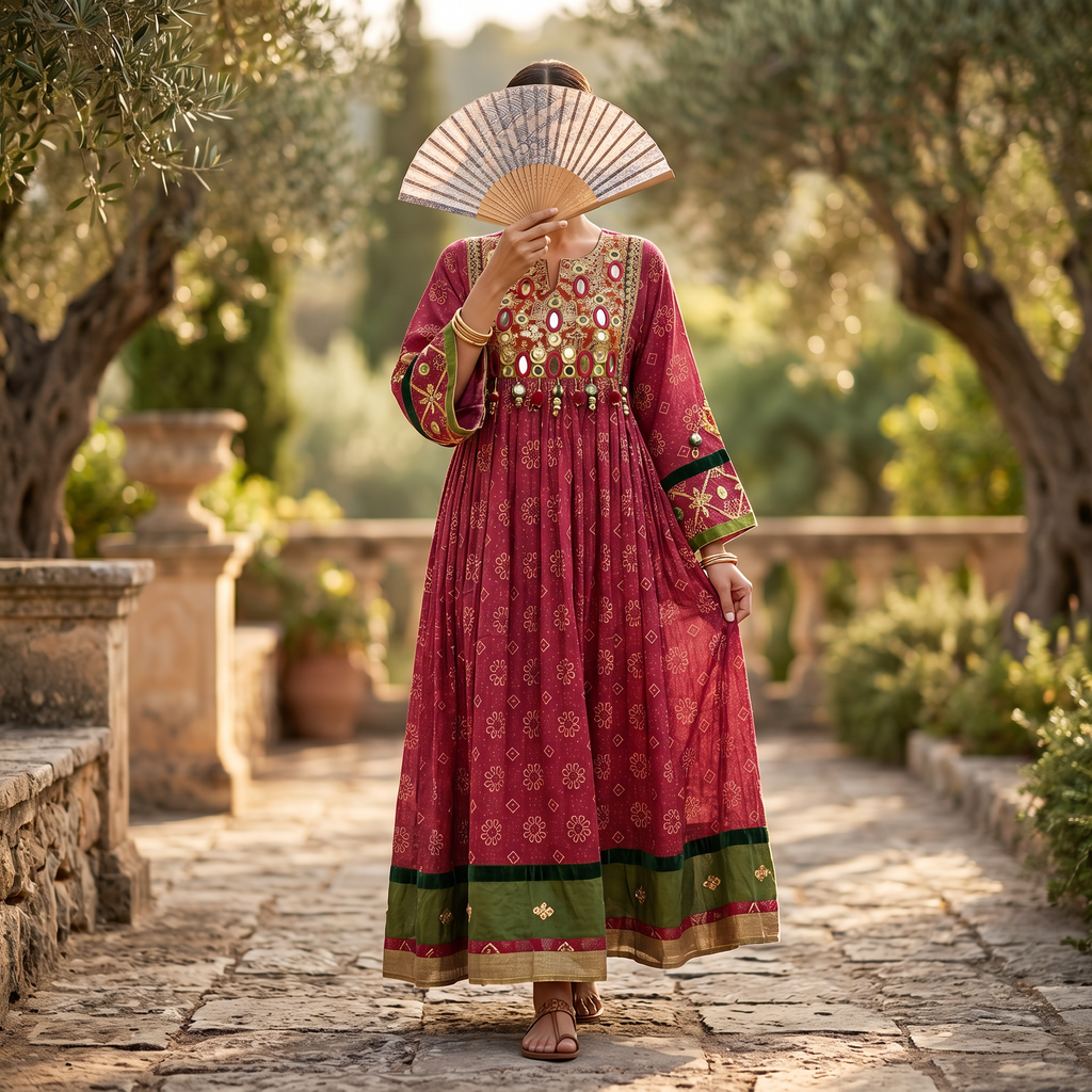 L-XL Banjara Special Dress Length 55" Inches