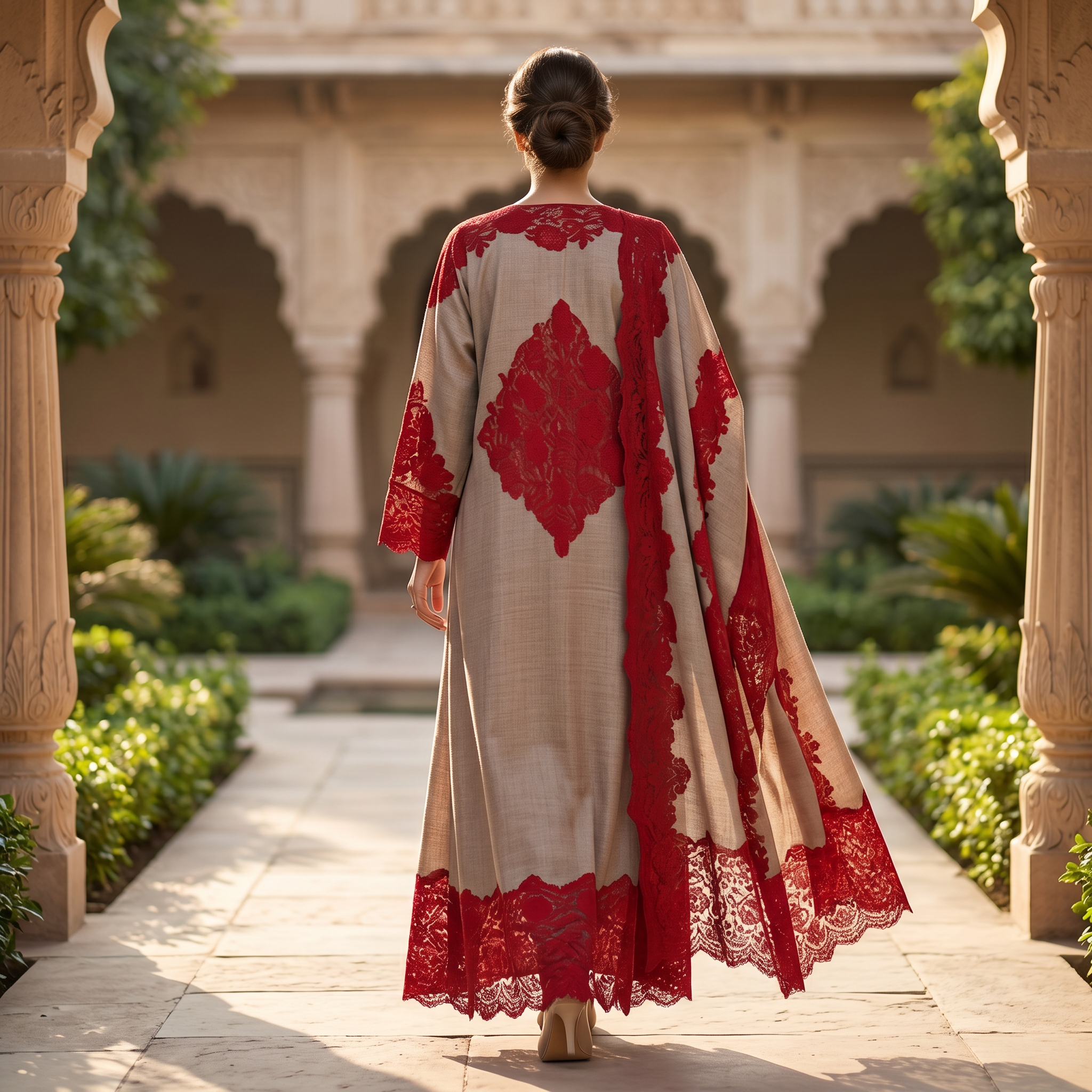Kashmere Bisht With Sheila 54" Lenght