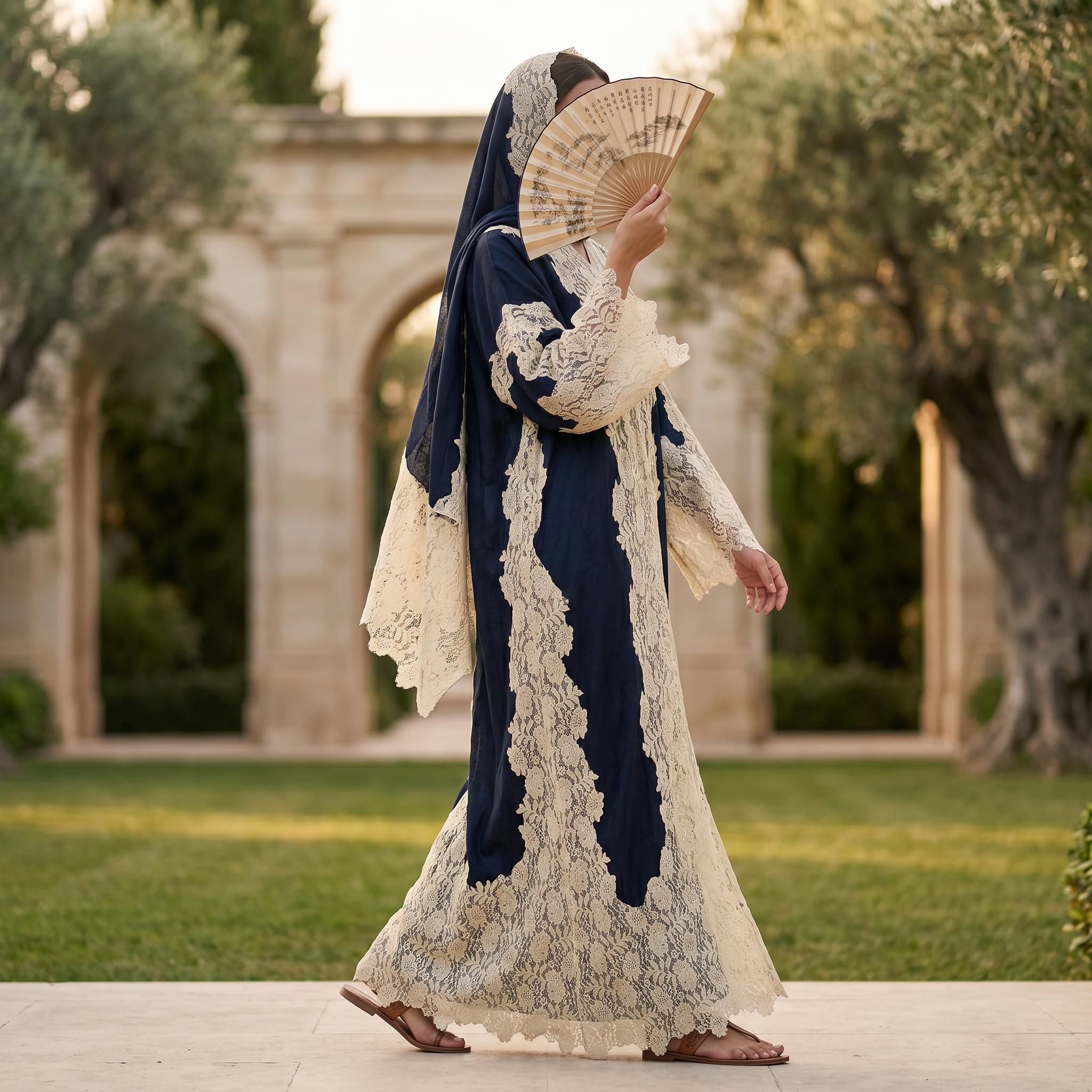 Kashmir Bisht With Sheila 55" Inches Length