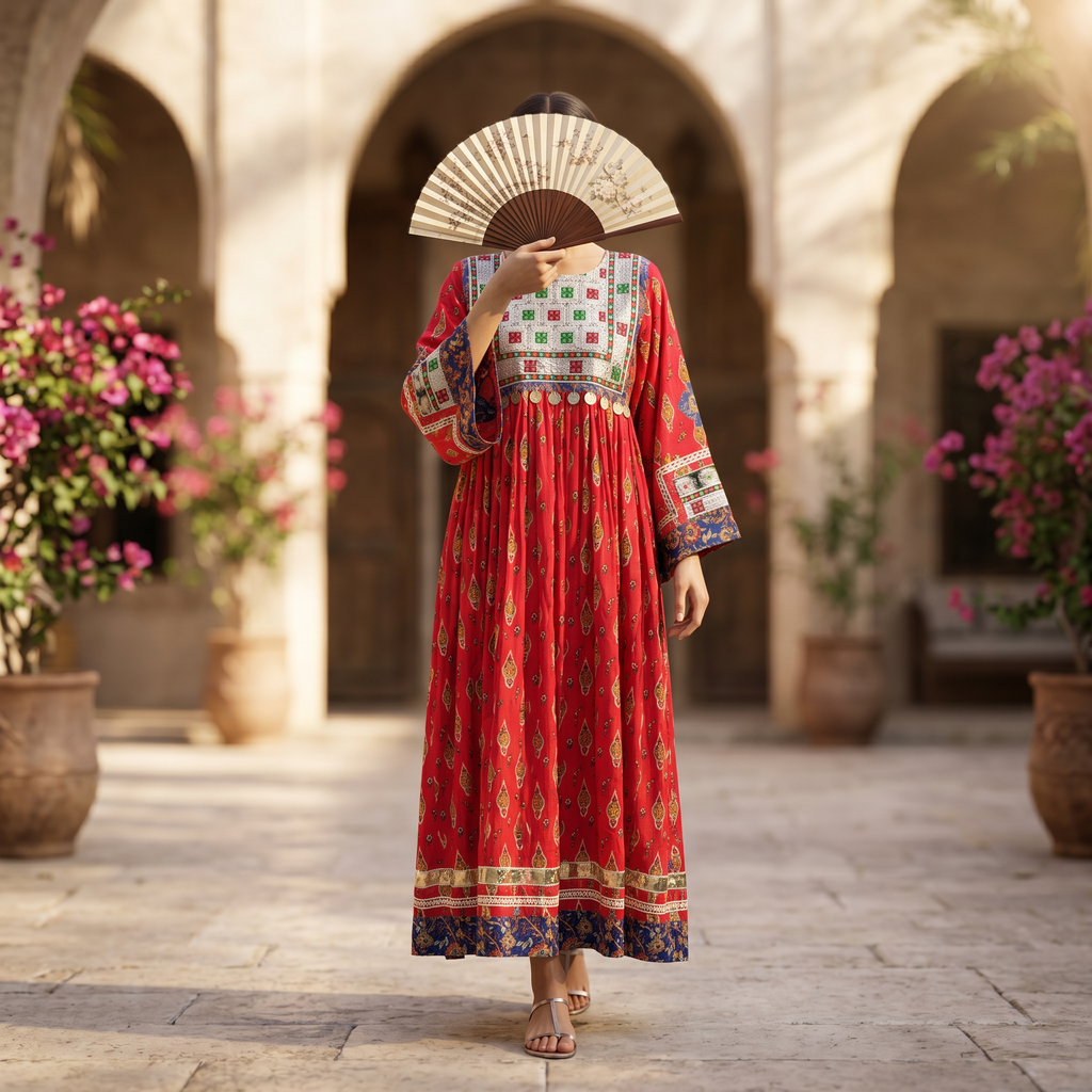 S-M Banjara Special Dress Length 53" Inches