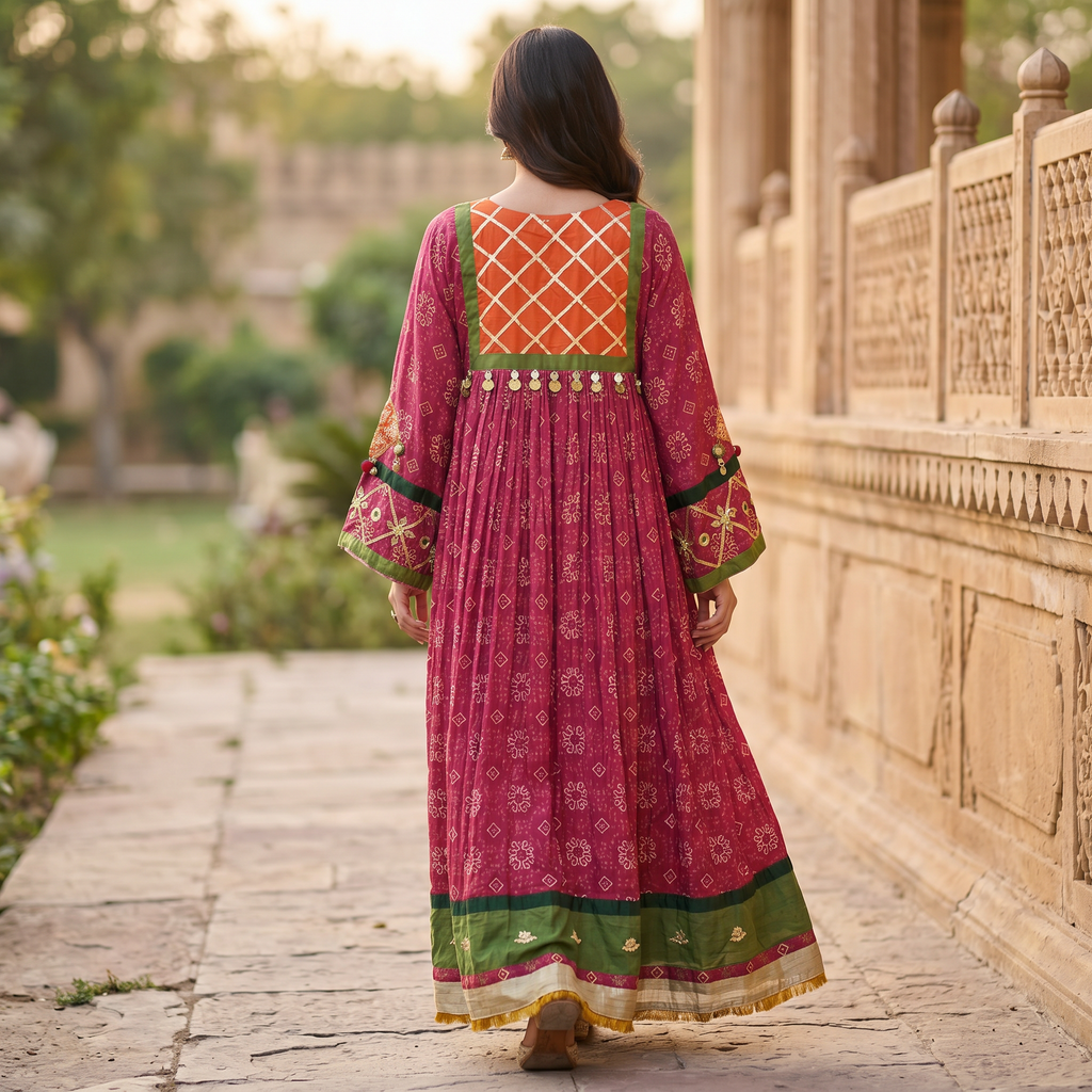 L-XL Banjara Special Dress Length 55" Inches