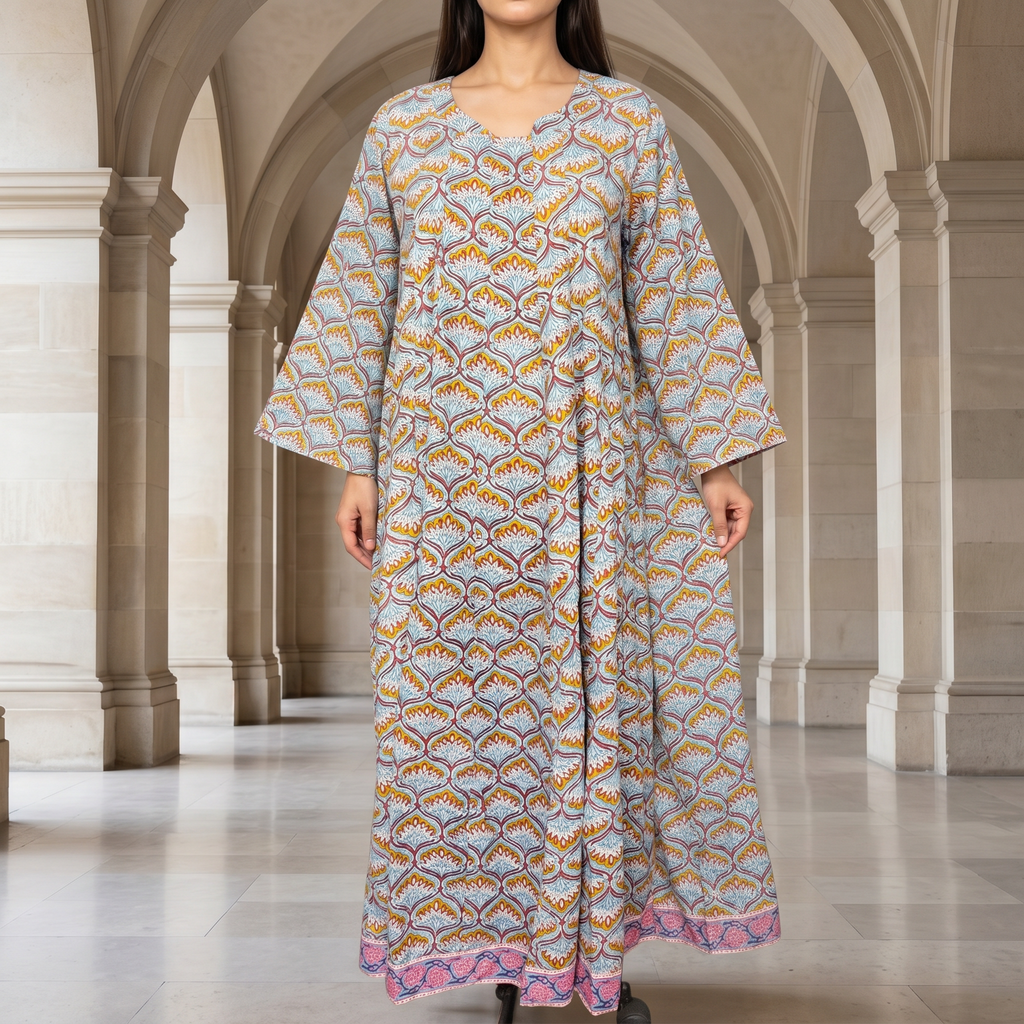 Areeba 05 Cotton Dress Jalabiya