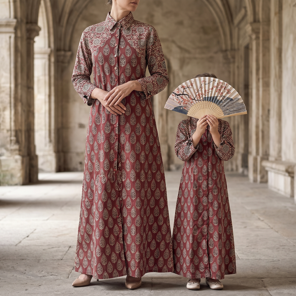 Honey Cotton Dress Jalabiya