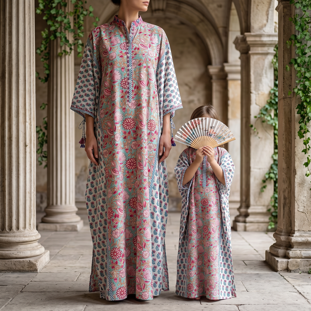 Isra Cotton Dress Jalabiya