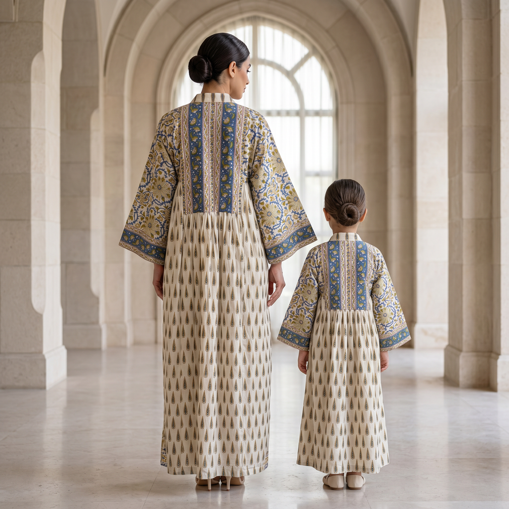 Sahira Cotton Dress Jalabiya