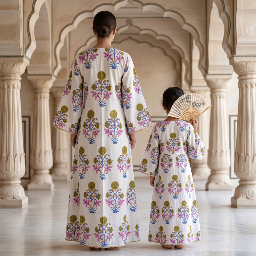 Hajna Hidaya Cotton Dress Jalabiya