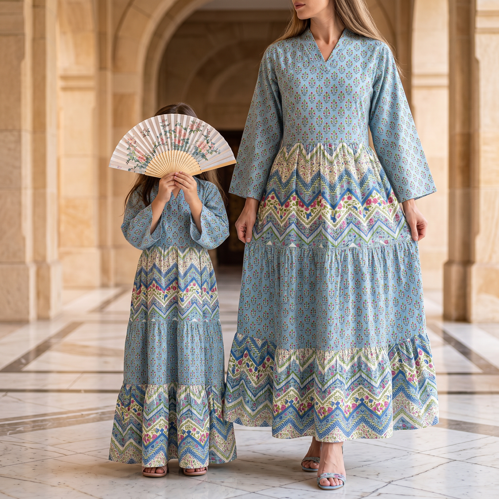Maldives Cotton Dress Jalabiya
