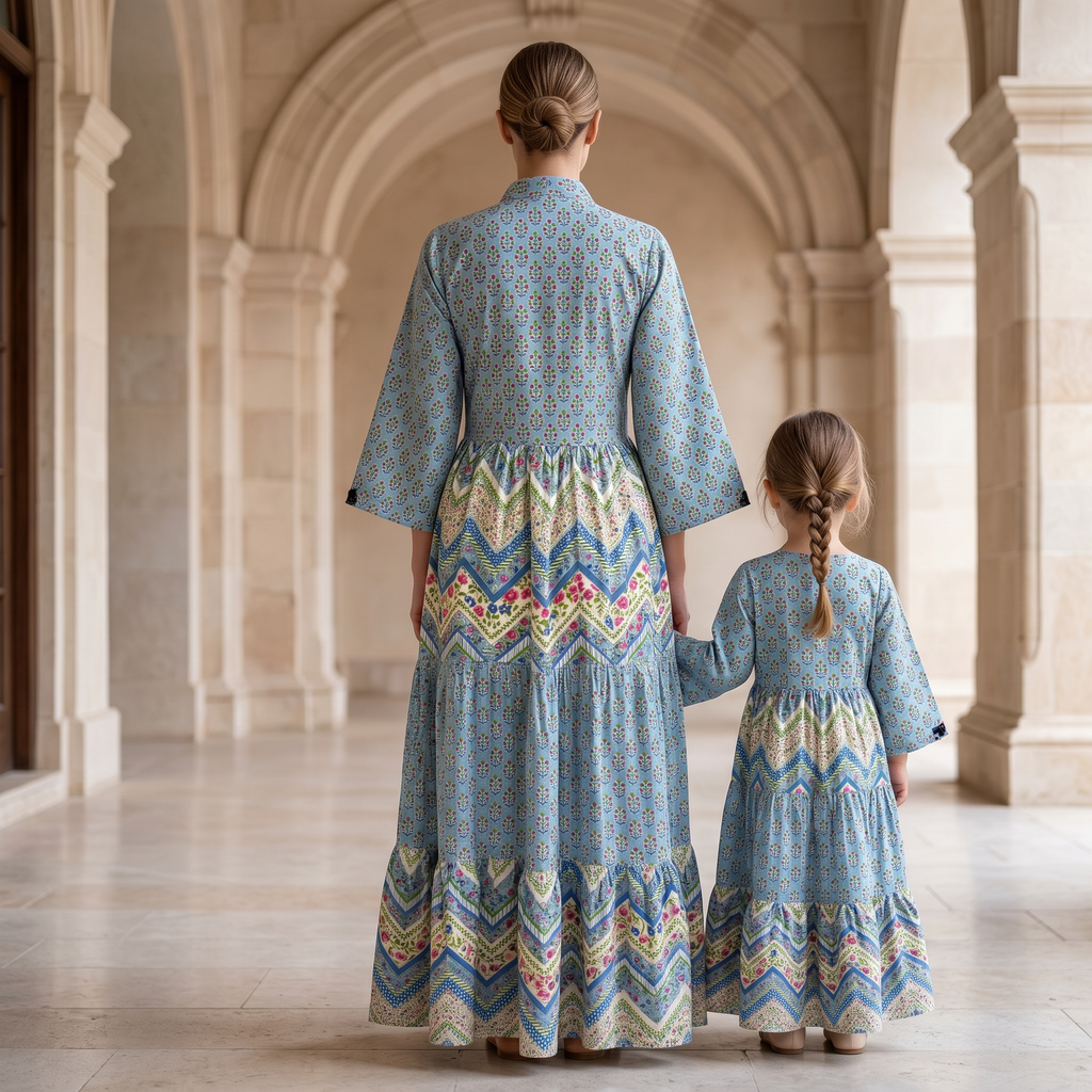 Maldives Cotton Dress Jalabiya
