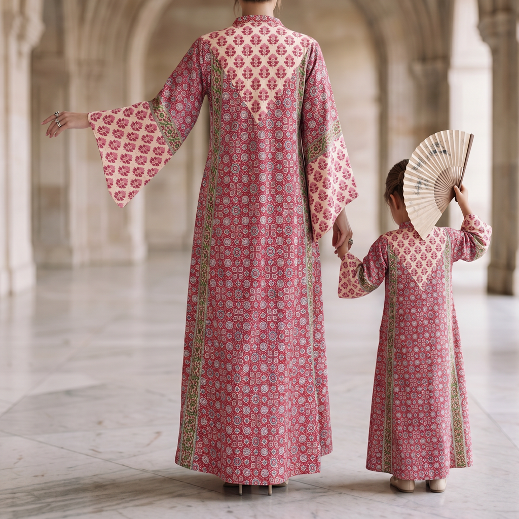 Ibriz Cotton Dress Jalabiya