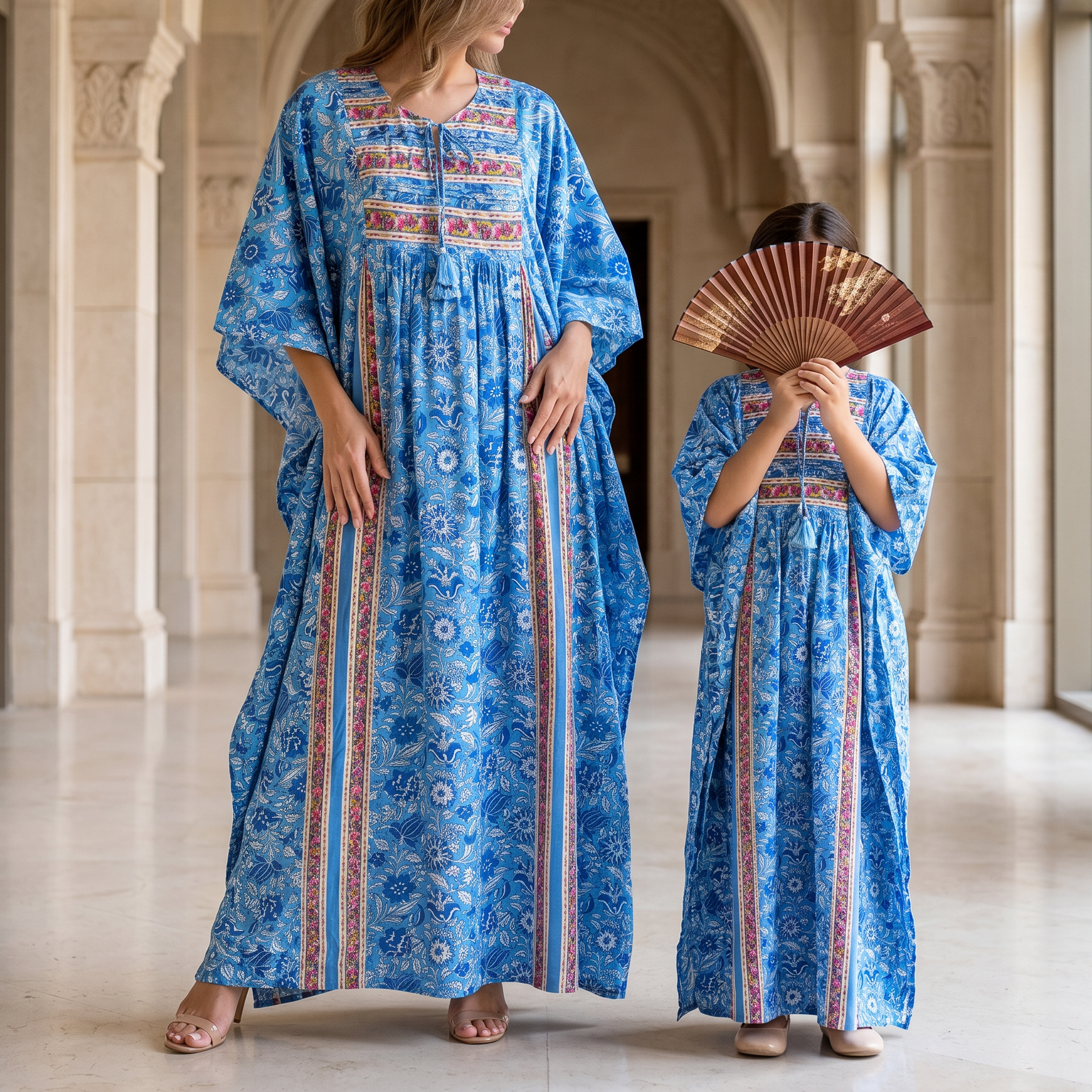 Rifaa Cotton Dress Jalabiya
