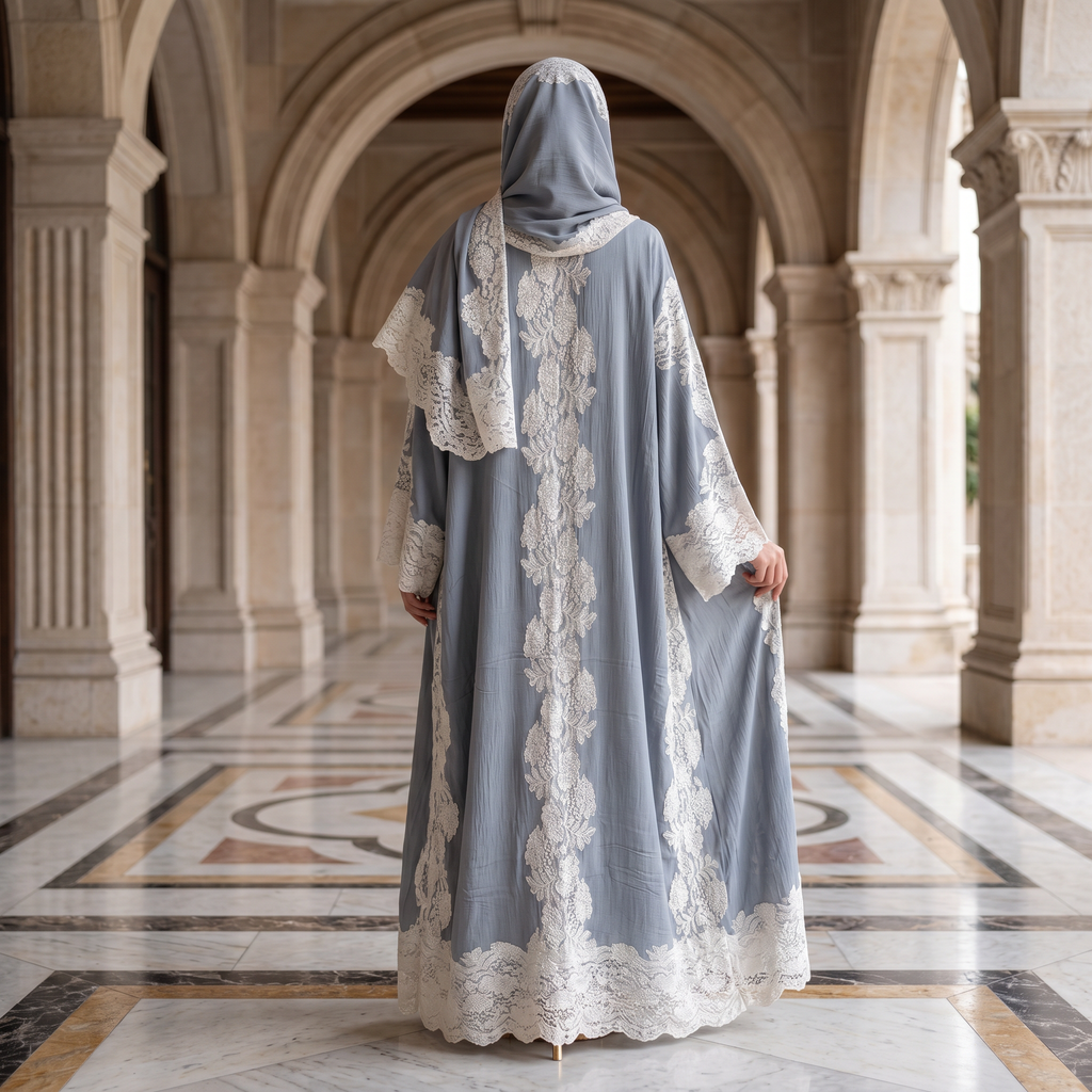 Kashmir Bisht With Sheila 55" Inches