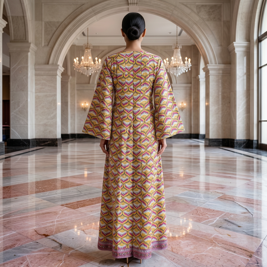Areeba 02 Cotton Dress Jalabiya