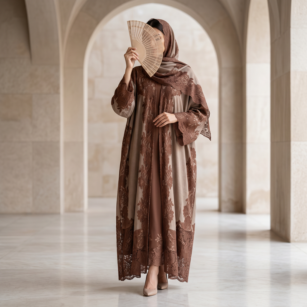 Kashmir Bisht With Sheila 54" Inches