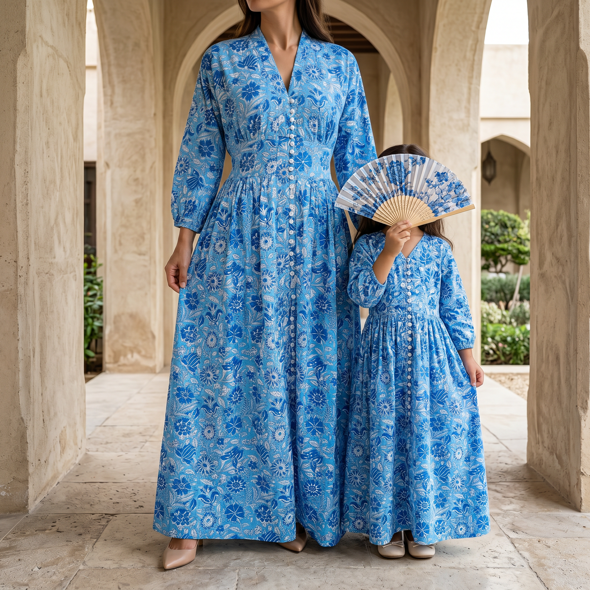 Azeen Cotton Dress Jalabiya