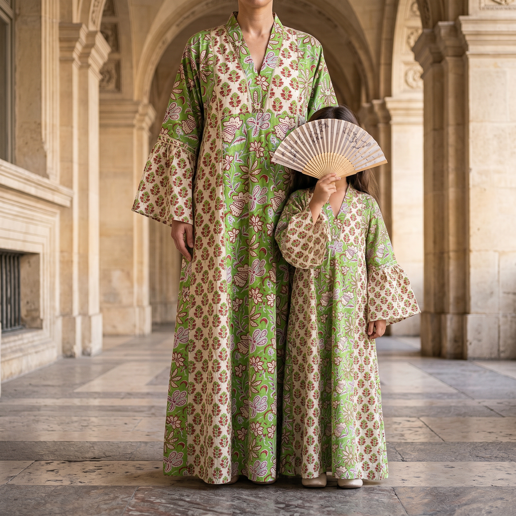 ANAIYAH Cotton Dress Jalabiya