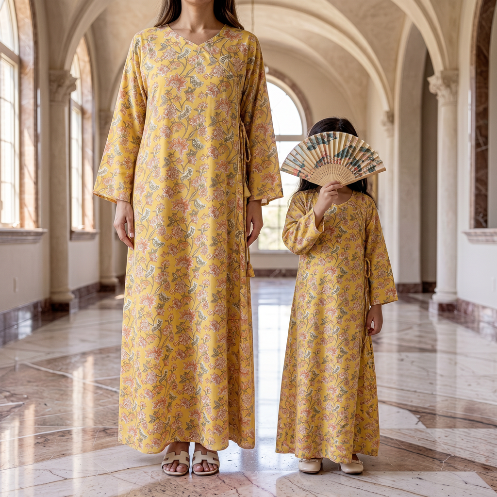 Qifa Cotton Dress Jalabiya