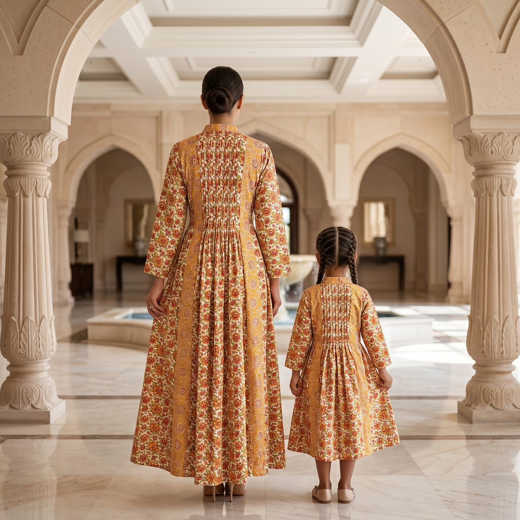 Aqila Cotton Dress Jalabiya