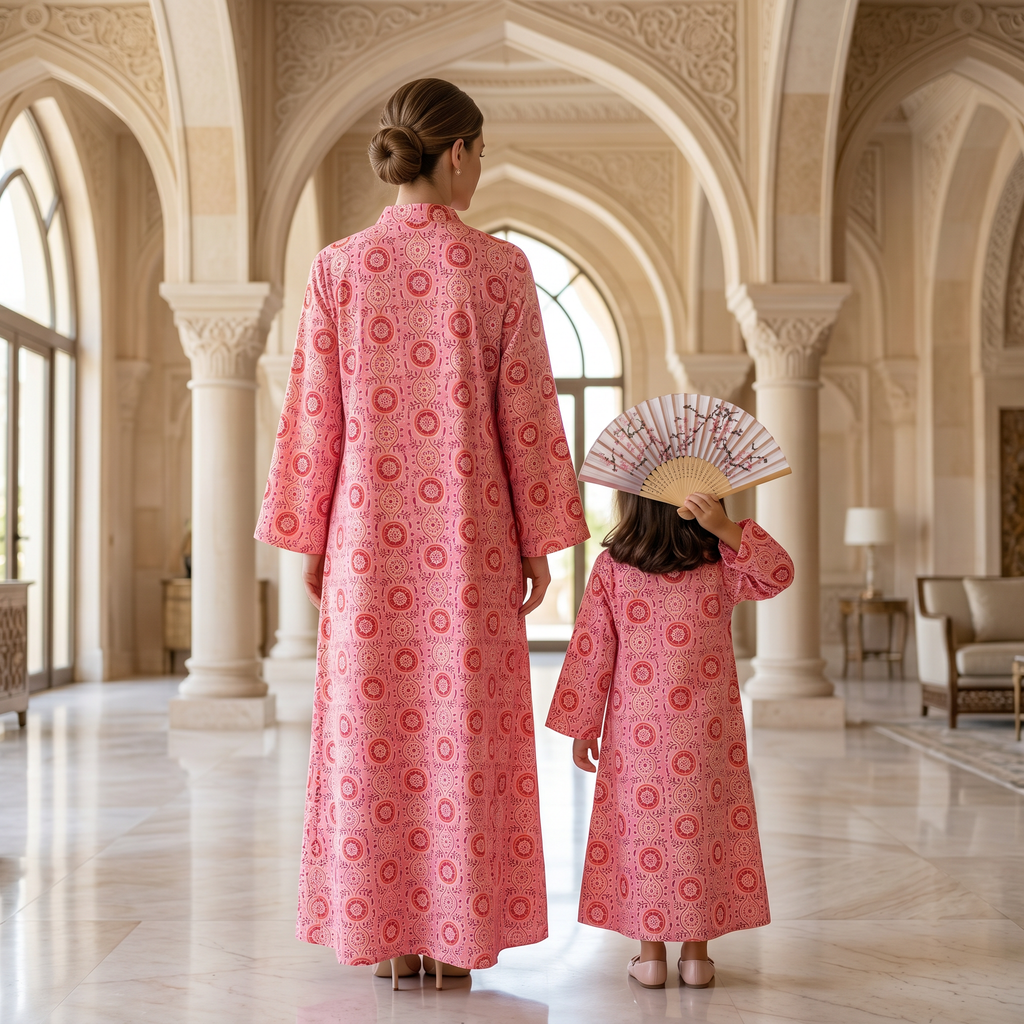 Shyla Cotton Dress Jalabiya