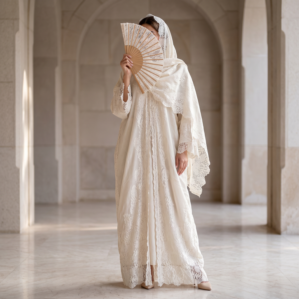 Kashmir Bisht With Sheila 54" Inches