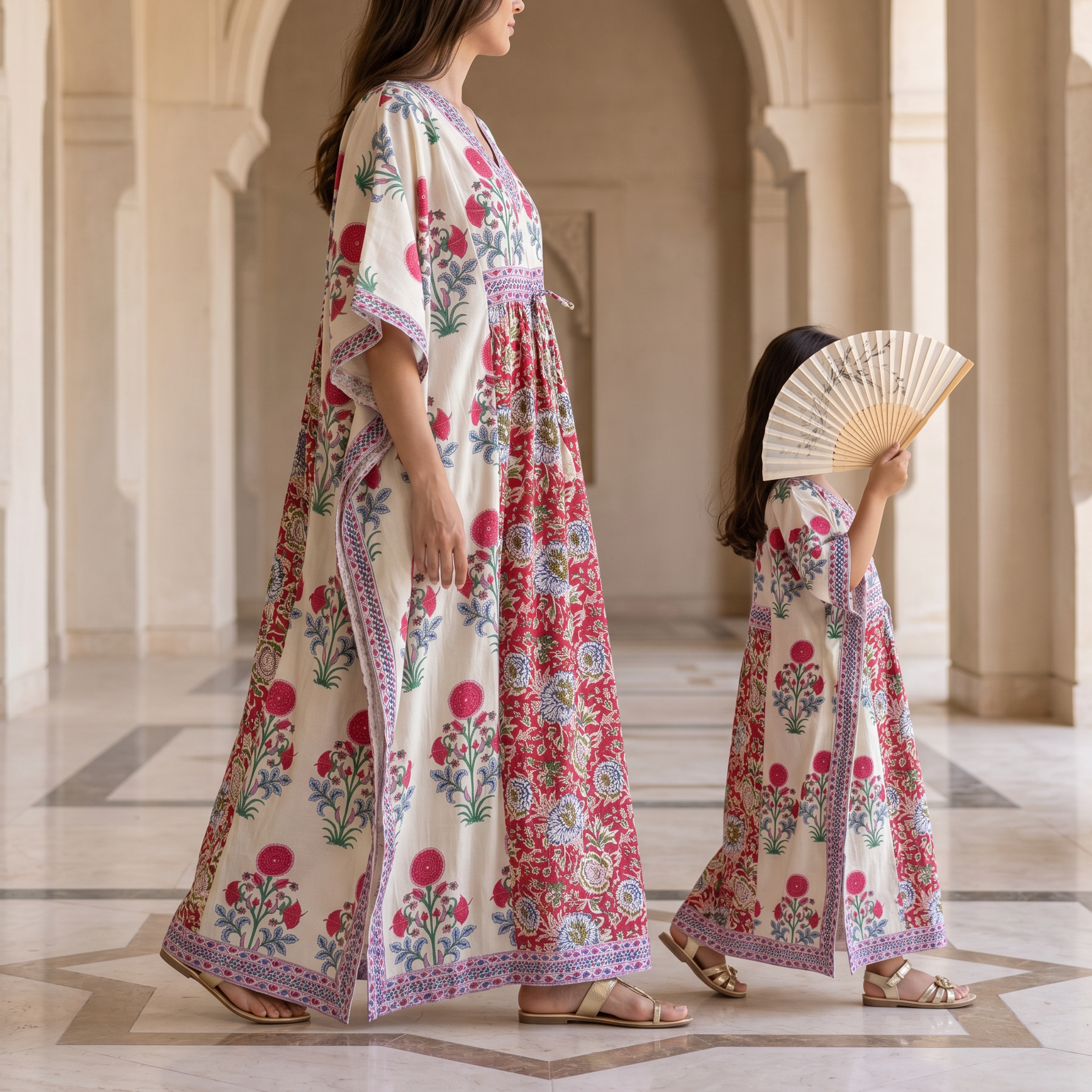 Halia Cotton Dress Jalabiya
