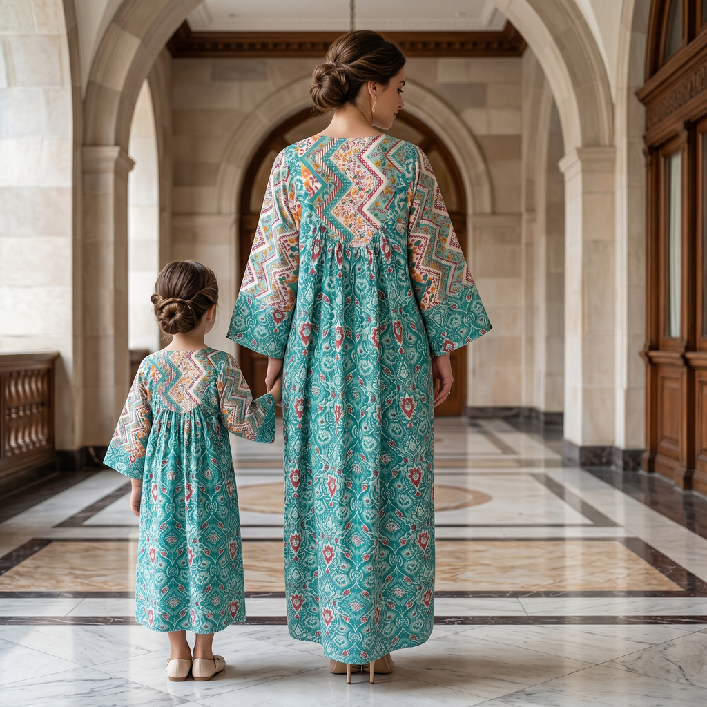 Malkia Cotton Dress Jalabiya