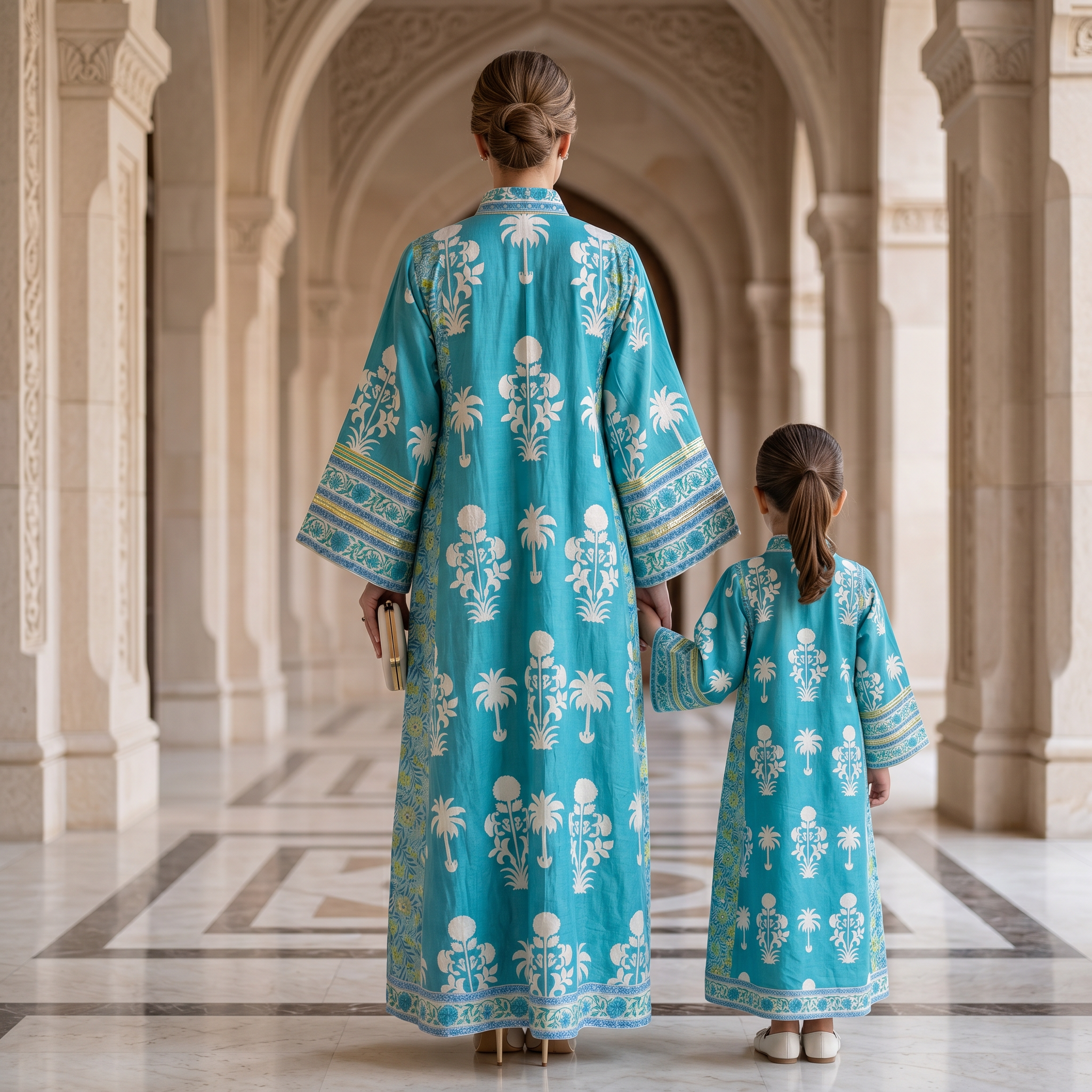 Uraifah Cotton Dress Jalabiya