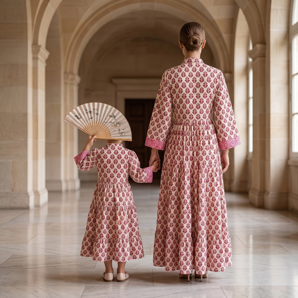 Safia Cotton Dress Jalabiya