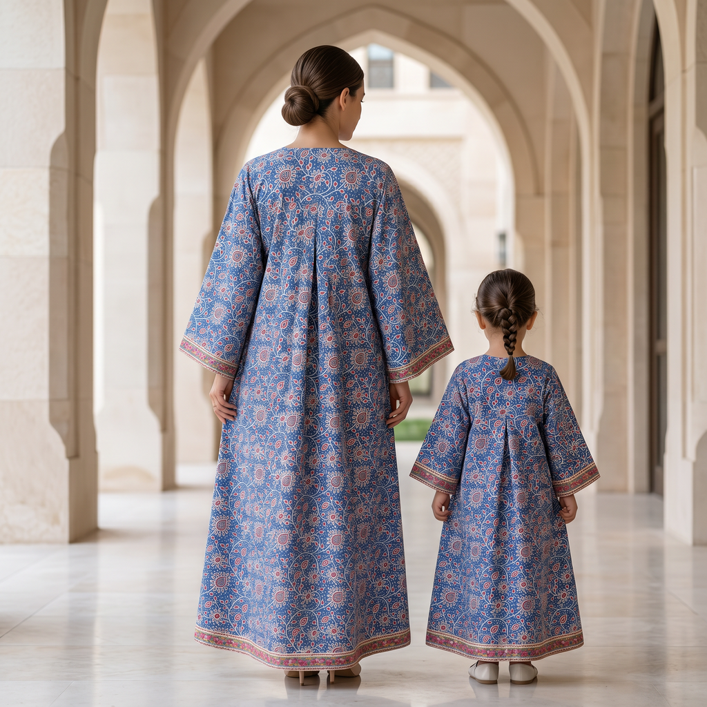 Sana Cotton Dress Jalabiya
