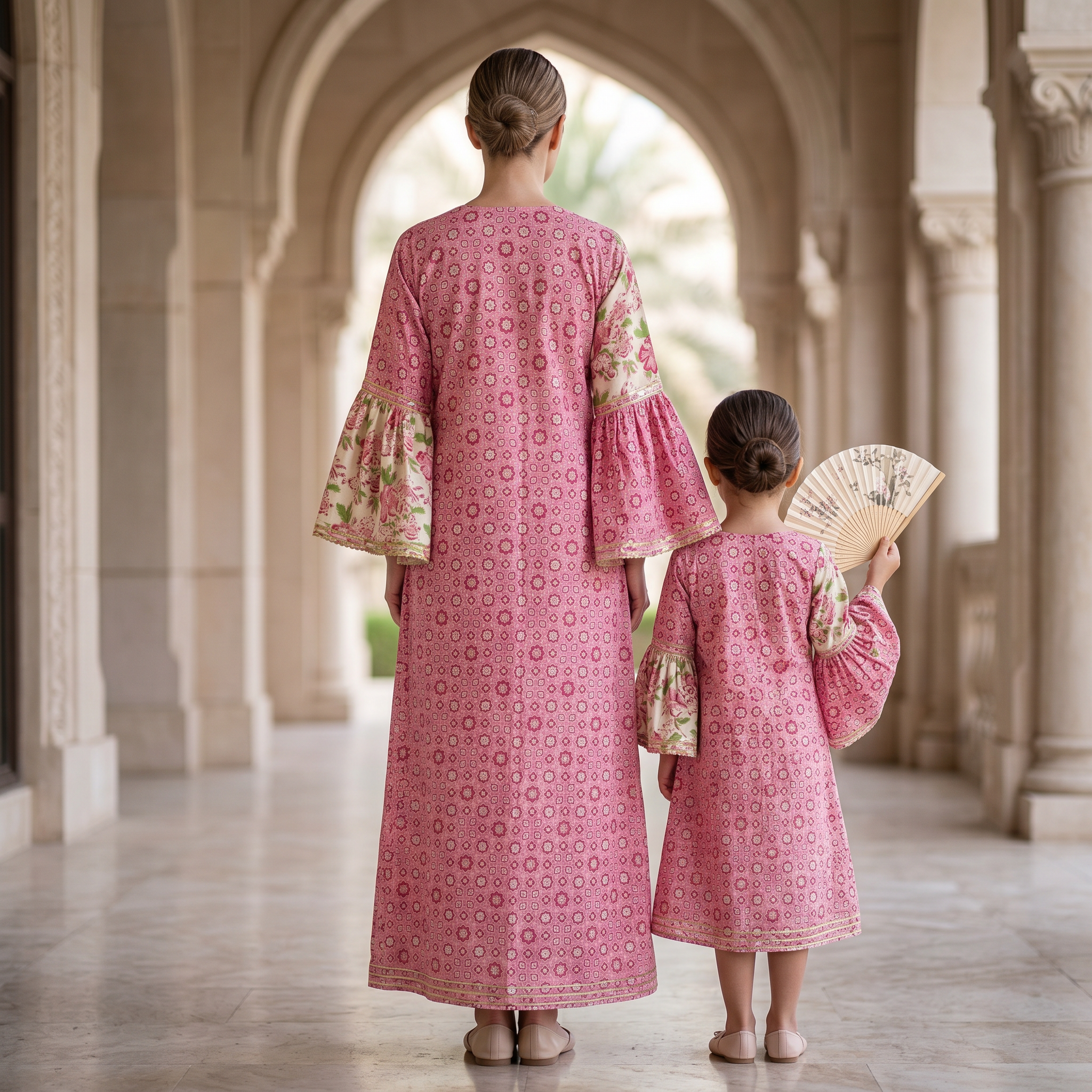 Hoorain Cotton Dress Jalabiya