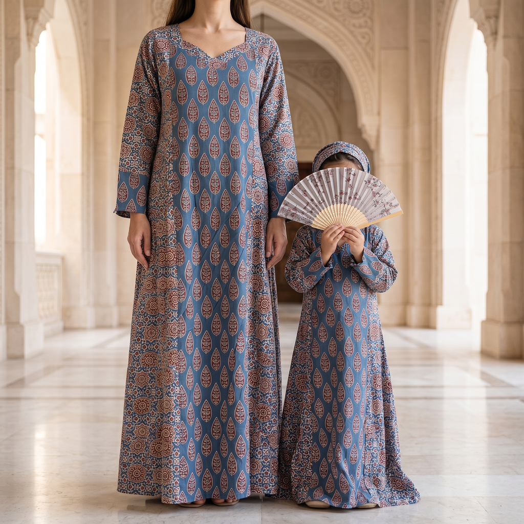 Sarah Cotton Dress Jalabiya