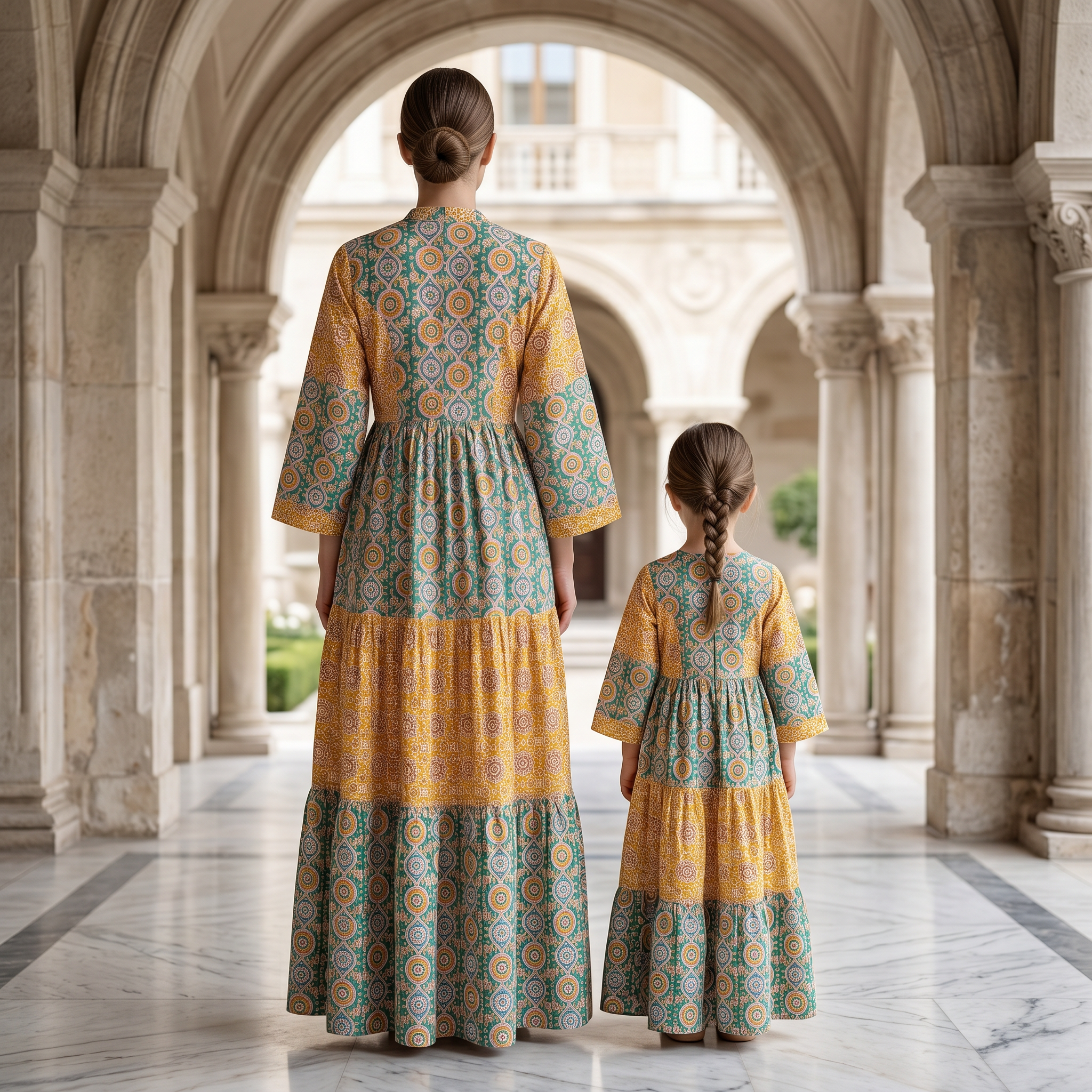 Juhi Cotton Dress Jalabiya
