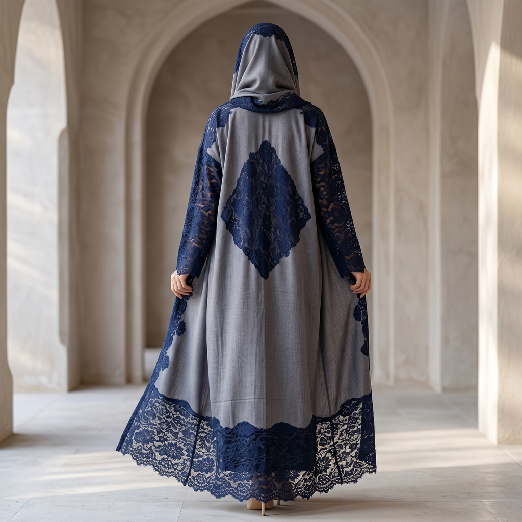 Kashmir Bisht With Sheila 56" Inches