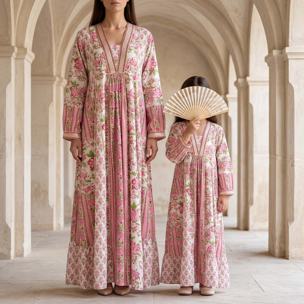Nawr Cotton Dress Jalabiya
