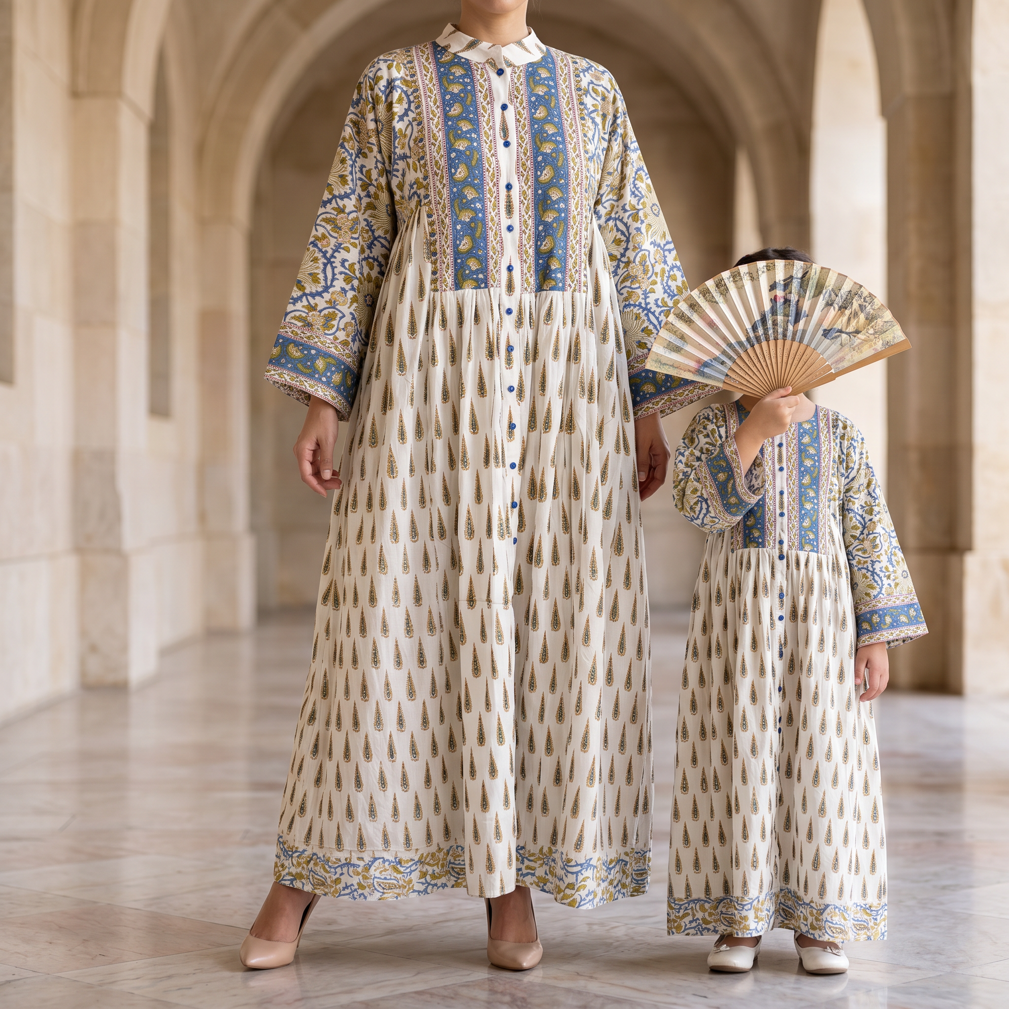 Sahira Cotton Dress Jalabiya