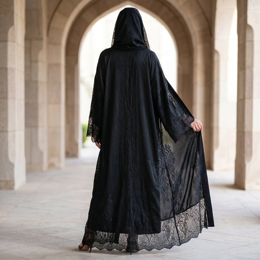 Kashmir Bisht With Sheila 58" Inches