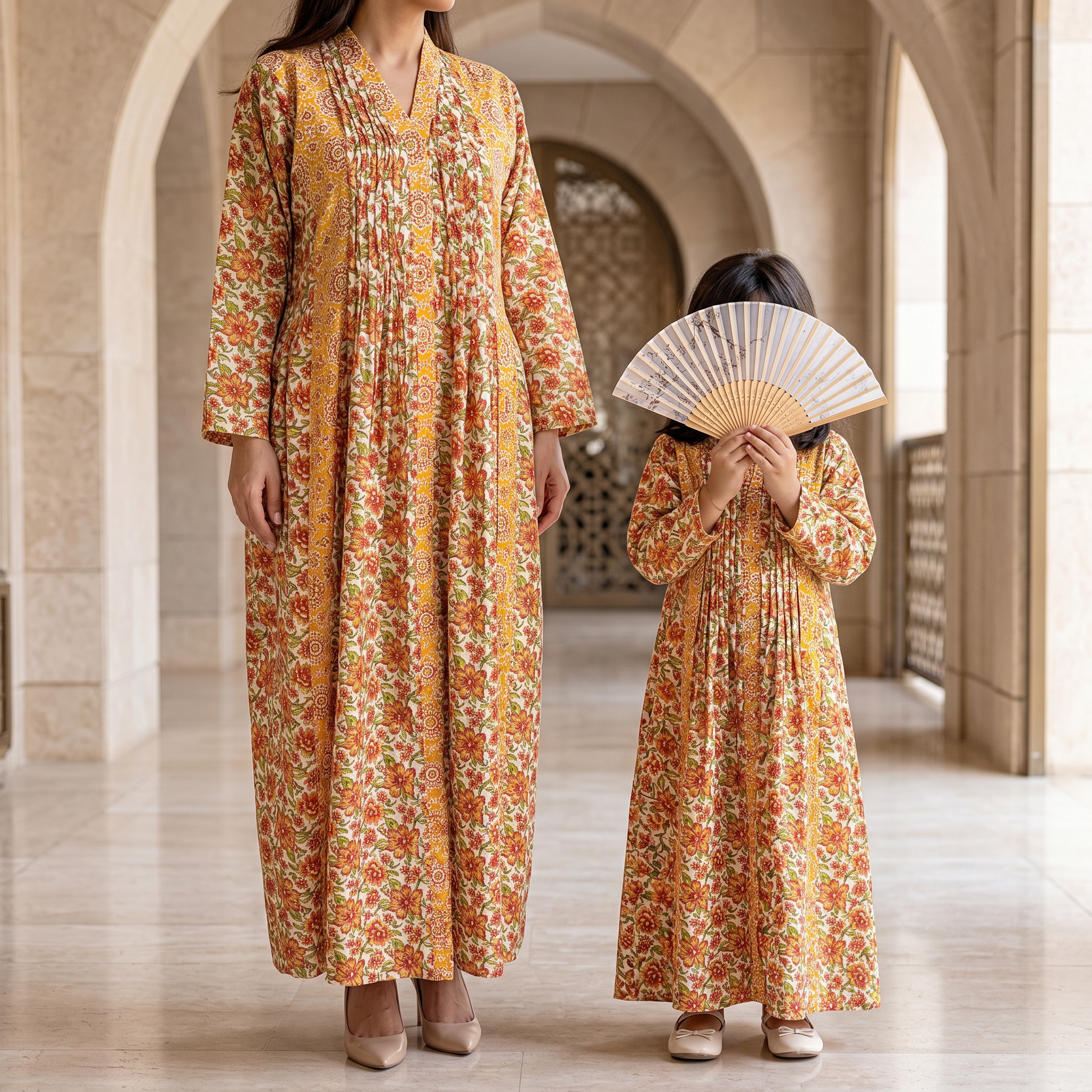 Aqila Cotton Dress Jalabiya