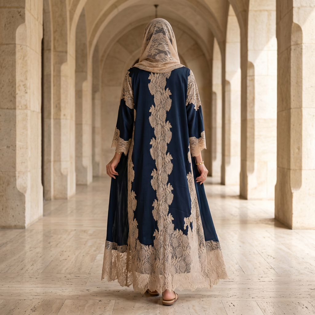 Kashmir Bisht With Sheila 59" Inches