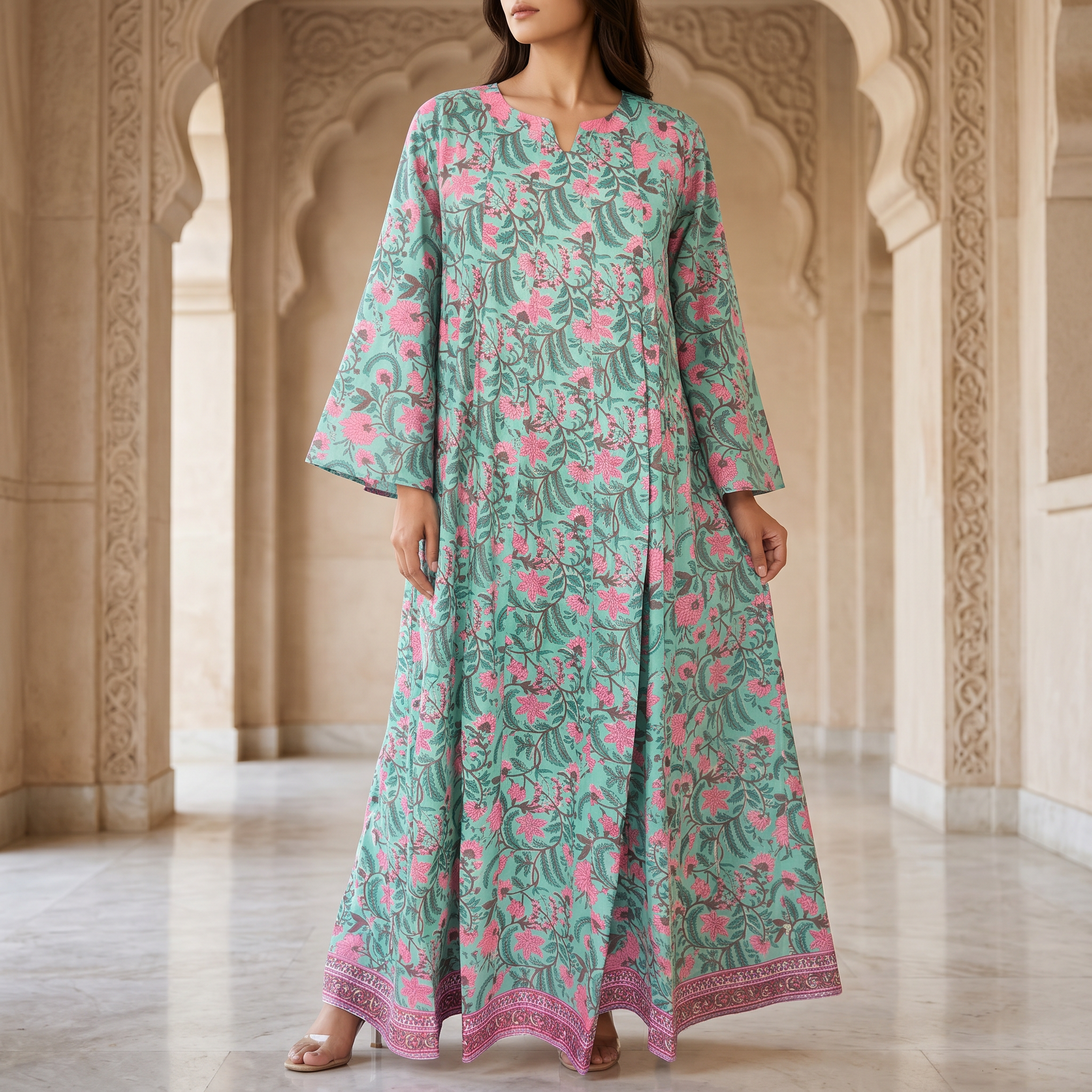 Areeba 01 Cotton Dress Jalabiya