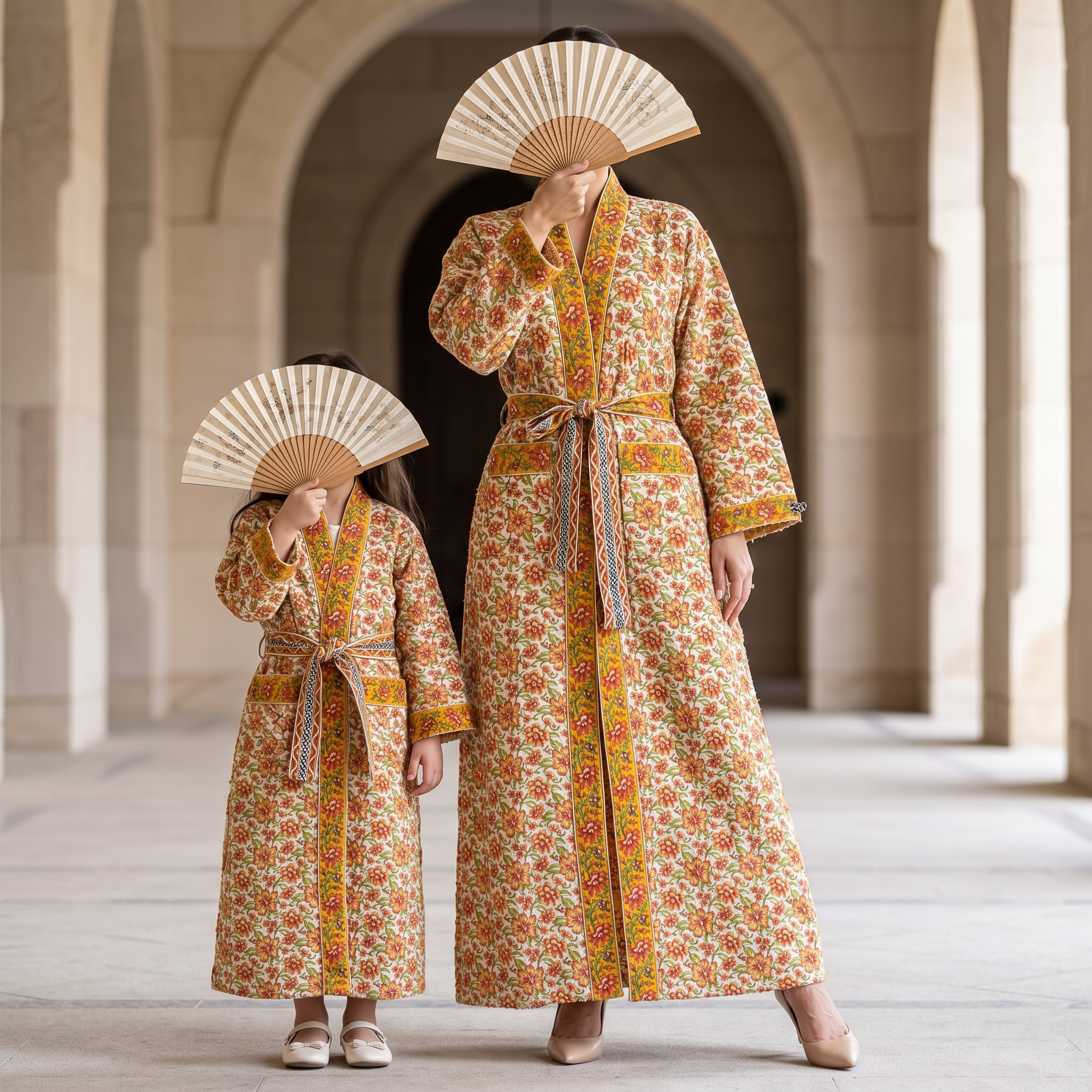 Kimono Cotton Dress Jalabiya