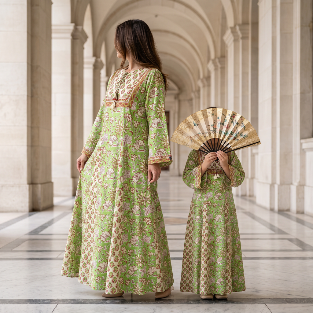 Anaya Cotton Dress Jalabiya