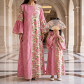 Hoorain Cotton Dress Jalabiya