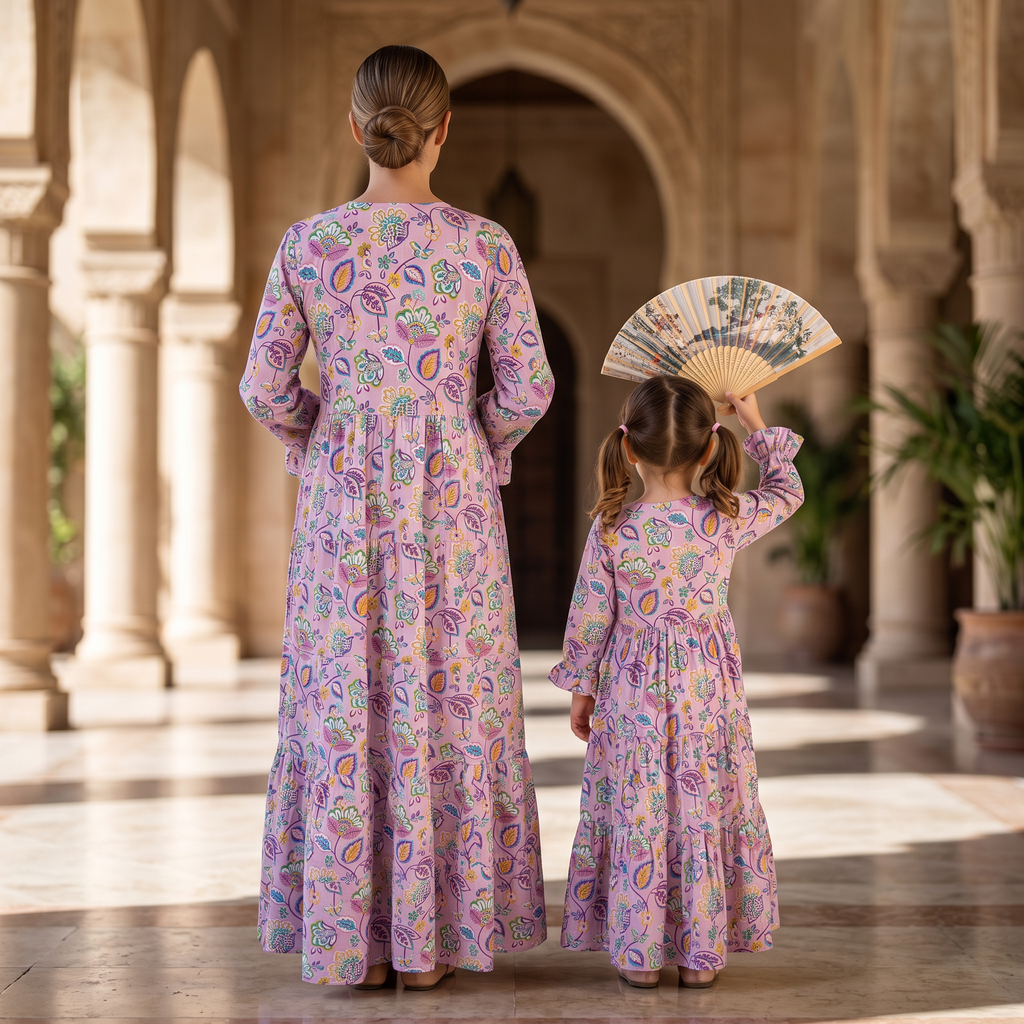 Razia Cotton Dress Jalabiya