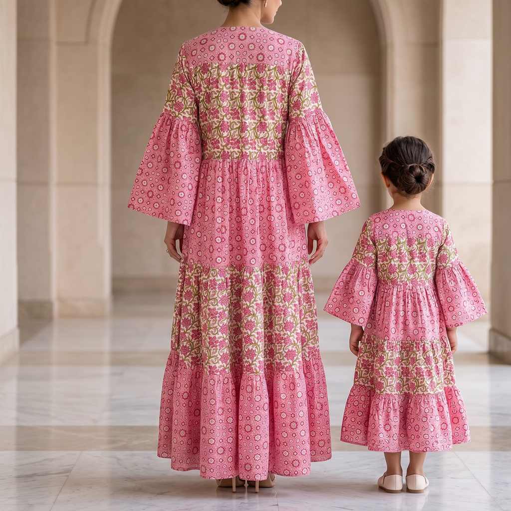 Moon Cotton Dress Jalabiya