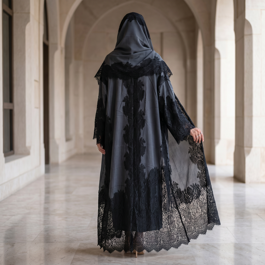 Kashmir Bisht With Sheila 59" Inches